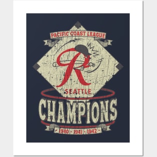 Seattle Rainiers Posters and Art